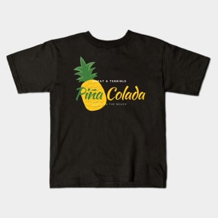 PIÑA COLADA (Dark) Kids T-Shirt